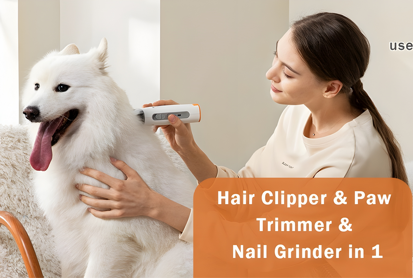 5-in-1 Pet Grooming Vacuum Kit