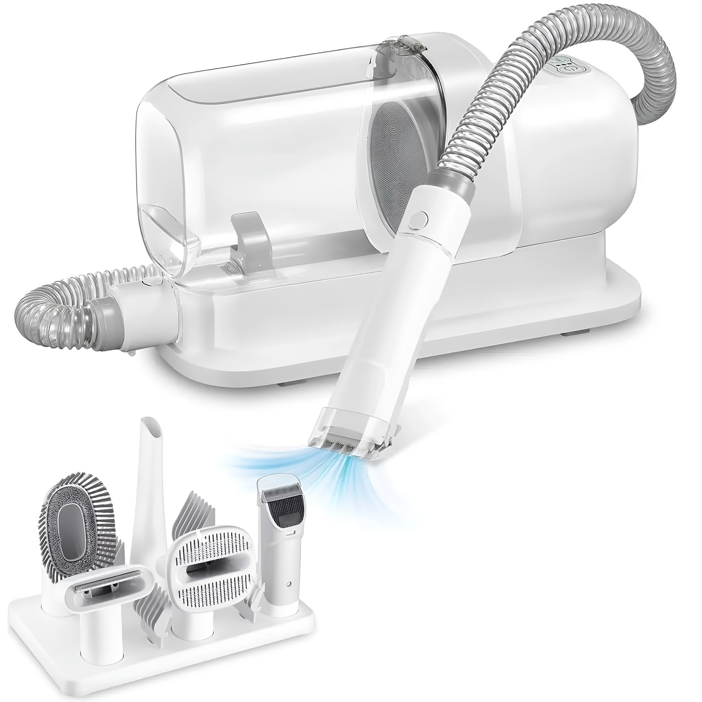 5-in-1 Pet Grooming Vacuum Kit